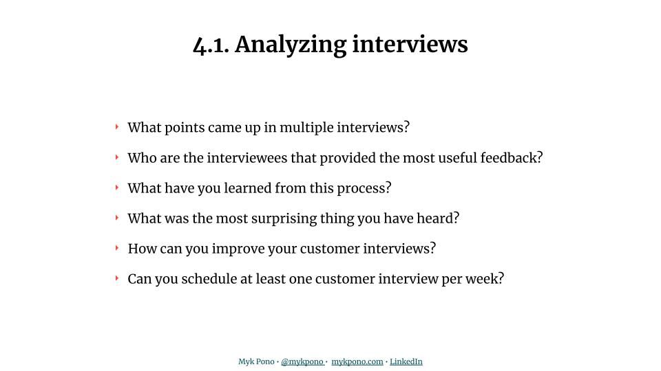 How to Conduct Customer and Prospect Interviews